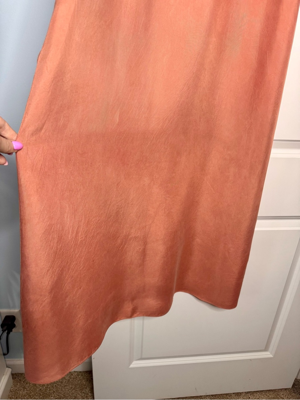 Jenni Kayne Riviera Slip Dress in Terracotta - Picture 4 of 11